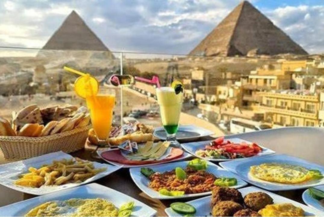 Отель Alaa Eldein Pyramids Lights Kafrat al Jabal Экстерьер фото